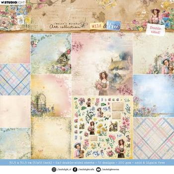 Studio Light - Designpapier "Wild & Free" Paper Pack 12x12 Inch - 12 Bogen