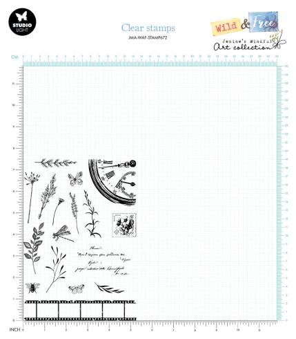 Studio Light - Stempelset "Springs" Clear Stamps