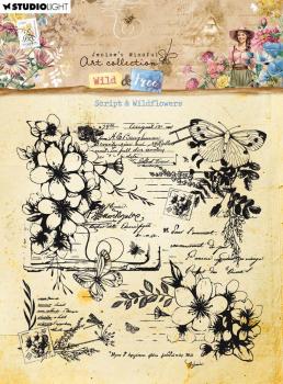 Studio Light - Stempel "Script & Wildflowers" Clear Stamps