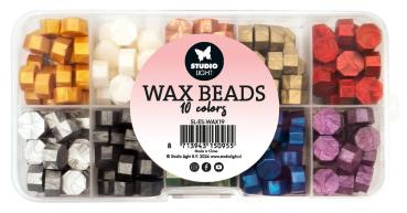 Studio Light - Wachsperlen "Metallic Colors" Wax Beads 10x7g