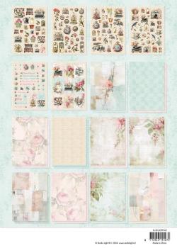 Studio Light - Stanzteile "Shabby Chic" Die Cut Block - 32 Bogen