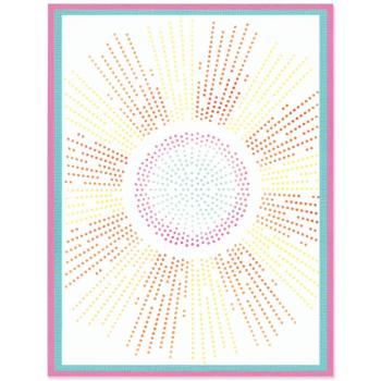 Sizzix - Schablone "Cosmopolitan, Shine Bright #2" Stencil Design by Stacey Park