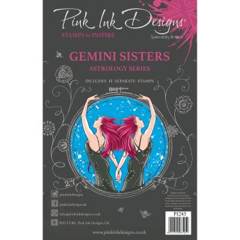 Pink Ink Designs - Stempelset "Gemini Sisters" Clear Stamps