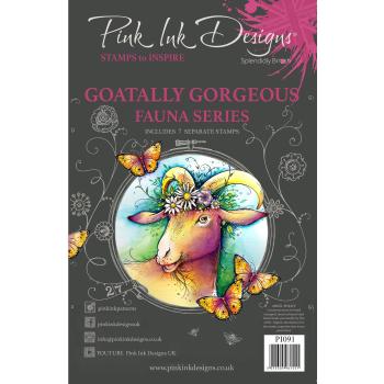 Pink Ink Designs - Stempelset "Goatally gorgeous" Clear Stamps