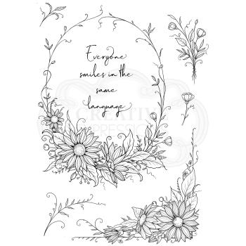 Pink Ink Designs - Stempelset "Cottage garden " Clear Stamps