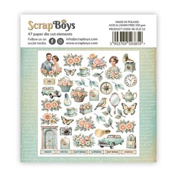 ScrapBoys - Stanzteile "Elizabeth" Die Cuts