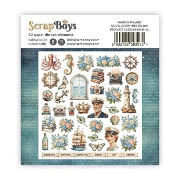 ScrapBoys - Stanzteile "Old Marina" Die Cuts