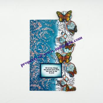 IndigoBlu - Gummistempel Set "Journal Quotes" A6 Rubber Stamp