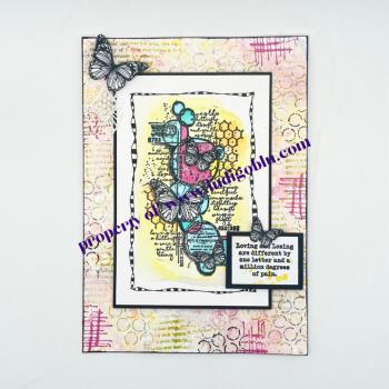 IndigoBlu - Gummistempel Set "Journal Quotes" A6 Rubber Stamp