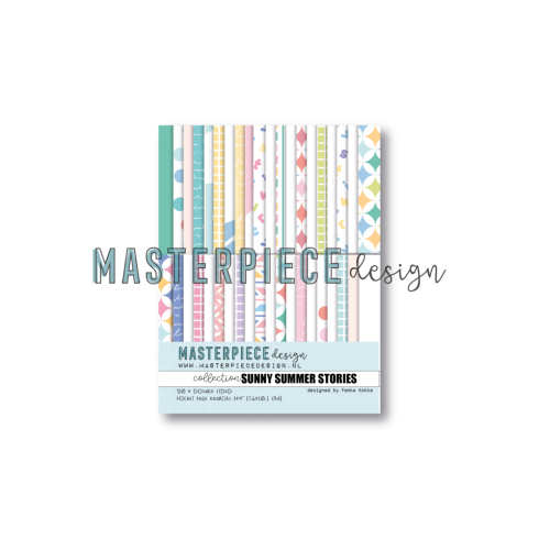 Masterpiece Design - Pocket Karten "Sunny Summer Stories" Page Cards 3x4 Inch - 20 Stück