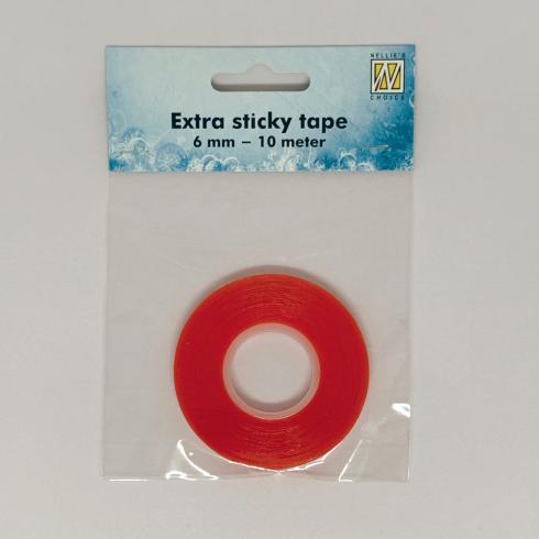 Nellie Snellen - Extra Sticky Tape 6mm - Klebeband
