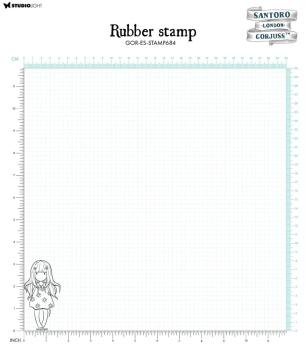 Studio Light Gorjuss - Gummistempelset "Hello Summer" Rubber Stamp 