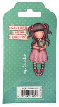 Studio Light Gorjuss - Gummistempelset "Sundae" Rubber Stamp 