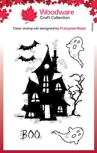 Woodware - Stempelset "Haunted" Clear Stamps Design by Francoise Read