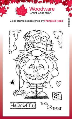 Woodware - Stempelset "Mad Hatter Gnome" Clear Stamps Design by Francoise Read