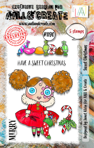 AALL and Create - Stempelset A7 "Sweet Christmas" Clear Stamps