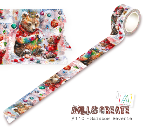 AALL and Create "Rainbow Reverie" Washi Tape 25 mm