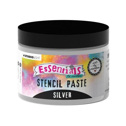 Studio Light - Stencil Paste "Silver Metallic"