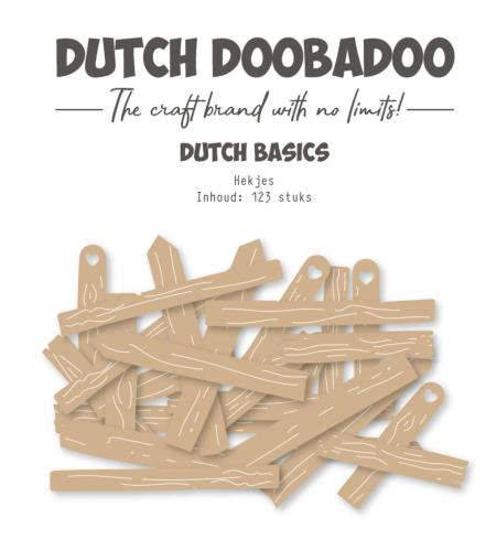 Dutch Doobadoo - Stanzteile "Basics Hekjes" Die Cuts