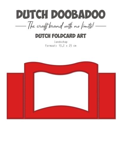 Dutch Doobadoo - Schablone A4 "Landschap" Stencil - Dutch Card Art
