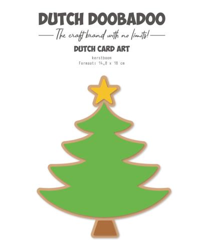Dutch Doobadoo - Schablone A5 "Kerstboom" Stencil - Dutch Card Art