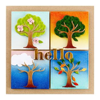 Spellbinders - Stanzschablone "Flowering Tree" Dies