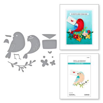 Spellbinders - Stanzschablone "Love Note Bird" Dies