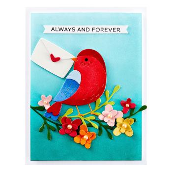 Spellbinders - Stanzschablone "Love Note Bird" Dies