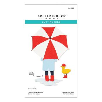 Spellbinders - Stanzschablone "Dancin' in the Rain" Dies