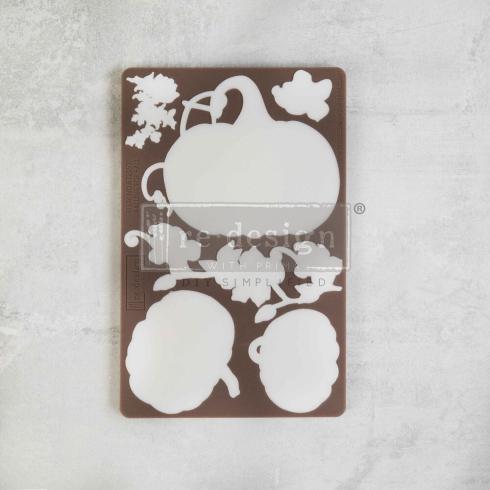 Re-Design with Prima - Gießform "Falling for Fall" Mould 5x8 Inch