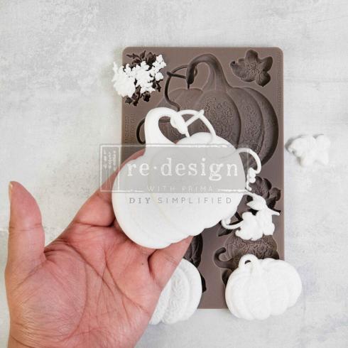 Re-Design with Prima - Gießform "Falling for Fall" Mould 5x8 Inch