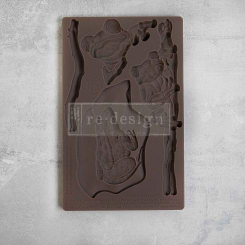 Re-Design with Prima - Gießform "Froggy Meadow Greens" Mould 5x8 Inch