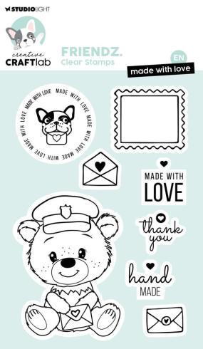Creative Craft Lab - Studio Light - Stempelset "Made With Love" Clear Stamps
