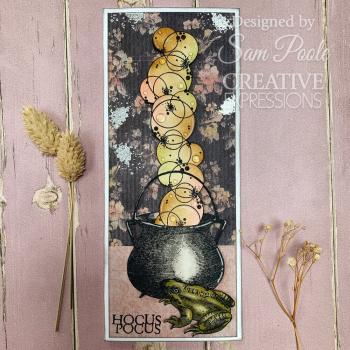 Creative Expressions - Stempelset "Witches Brew" Clear Stamps 6x8 Inch Design by Sam Poole