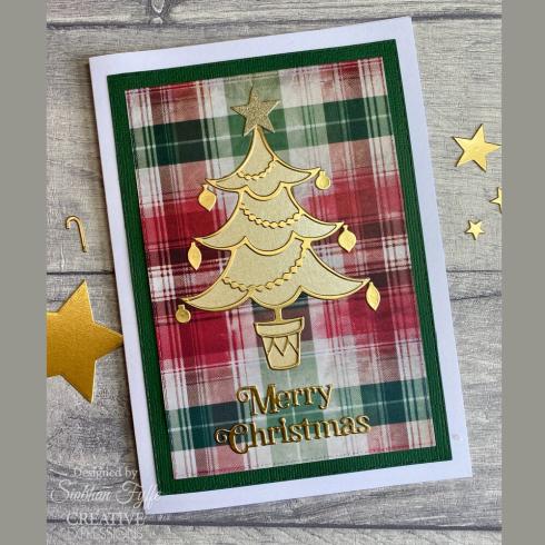 Creative Expressions - Stanzschablone "Festive Christmas Tree" Paper Cuts Craft Dies Design by Cathie Shuttleworth