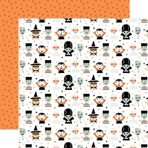 Echo Park - Designpapier "Spooktacular Halloween" Collection Kit 12x12 Inch - 12 Bogen