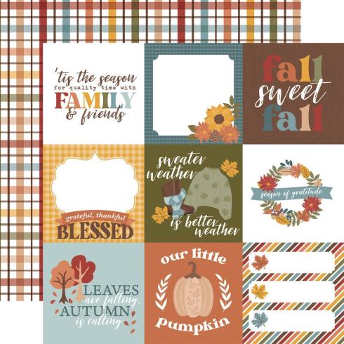 Echo Park - Designpapier "Sweater Weather" Collection Kit 12x12 Inch - 12 Bogen