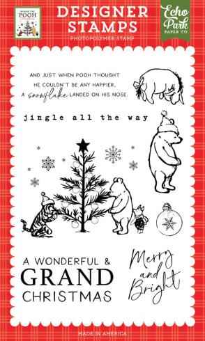 Echo Park - Stempelset "Grand Christmas" Clear Stamps