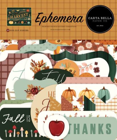 Carta Bella - Stanzteile "Harvest" Ephemera