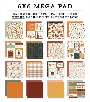 Carta Bella - Designpapier "Carta Bella " Cardmakers Mega Pad 6x6 Inch - 48 Bogen