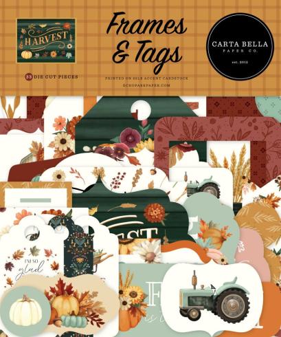 Carta Bella - Mega Bundle "Harvest" Komplettpaket 