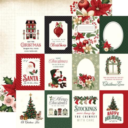 Carta Bella - Designpapier "A Vintage Christmas" Collection Kit 12x12 Inch - 12 Bogen  