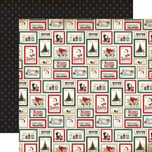 Carta Bella - Designpapier "A Vintage Christmas" Collection Kit 12x12 Inch - 12 Bogen  