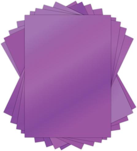 Craft Consortium - Spiegelkarton A4 "Lilac" Mirror Card - 10 Bogen