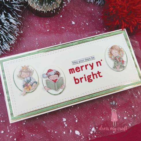 Dress My Craft - Designpapier "Christmas Stories" Motiv Sheets - 2 Bogen