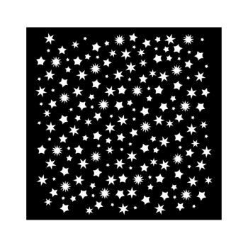 Stamperia - Schablone 18x18cm "Stars Pattern" Stencil  