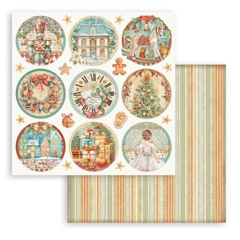 Stamperia - Designpapier "The Nutcracker" Paper Pack 12x12 Inch - 10 Bogen