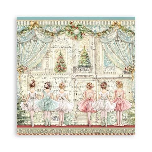 Stamperia - Designpapier "The Nutcracker" Maxi Paper Pack 12x12 Inch - 22 Bogen