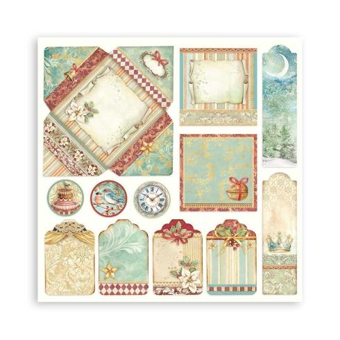 Stamperia - Designpapier "The Nutcracker" Maxi Paper Pack 12x12 Inch - 22 Bogen