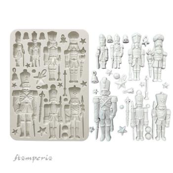 Stamperia - Gießform A5 "Soldiers" Soft Mould 